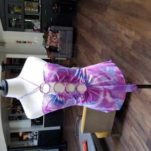 NWNT Victoria Secret Sexy Boho tie dye halter top